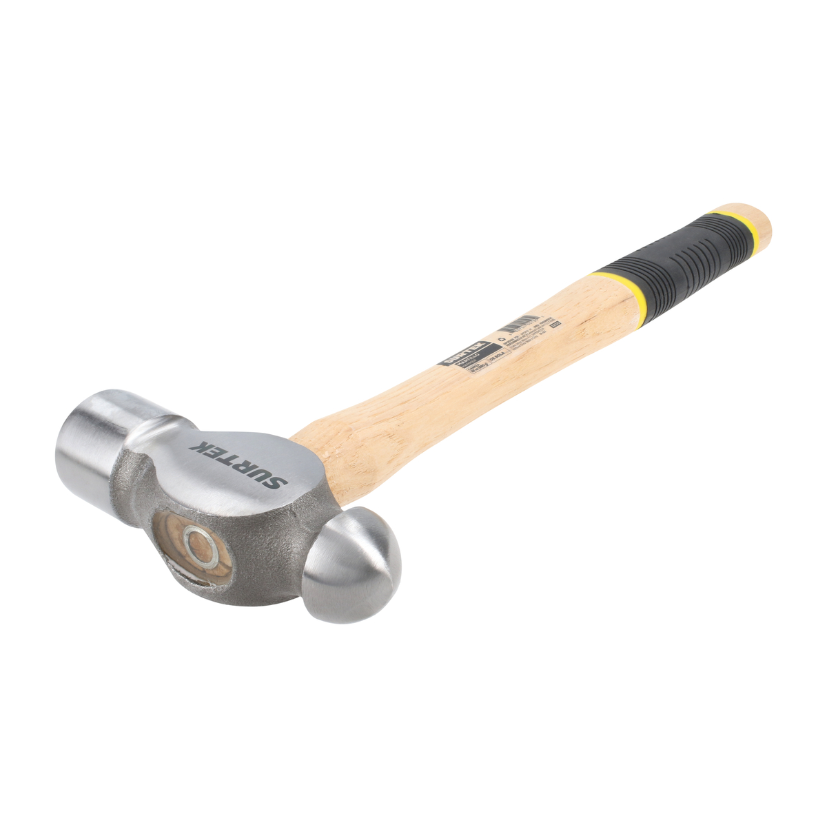 Martillo de bola pulido con ma ngo de madera con grip de 14-9 /16 in, 32 oz