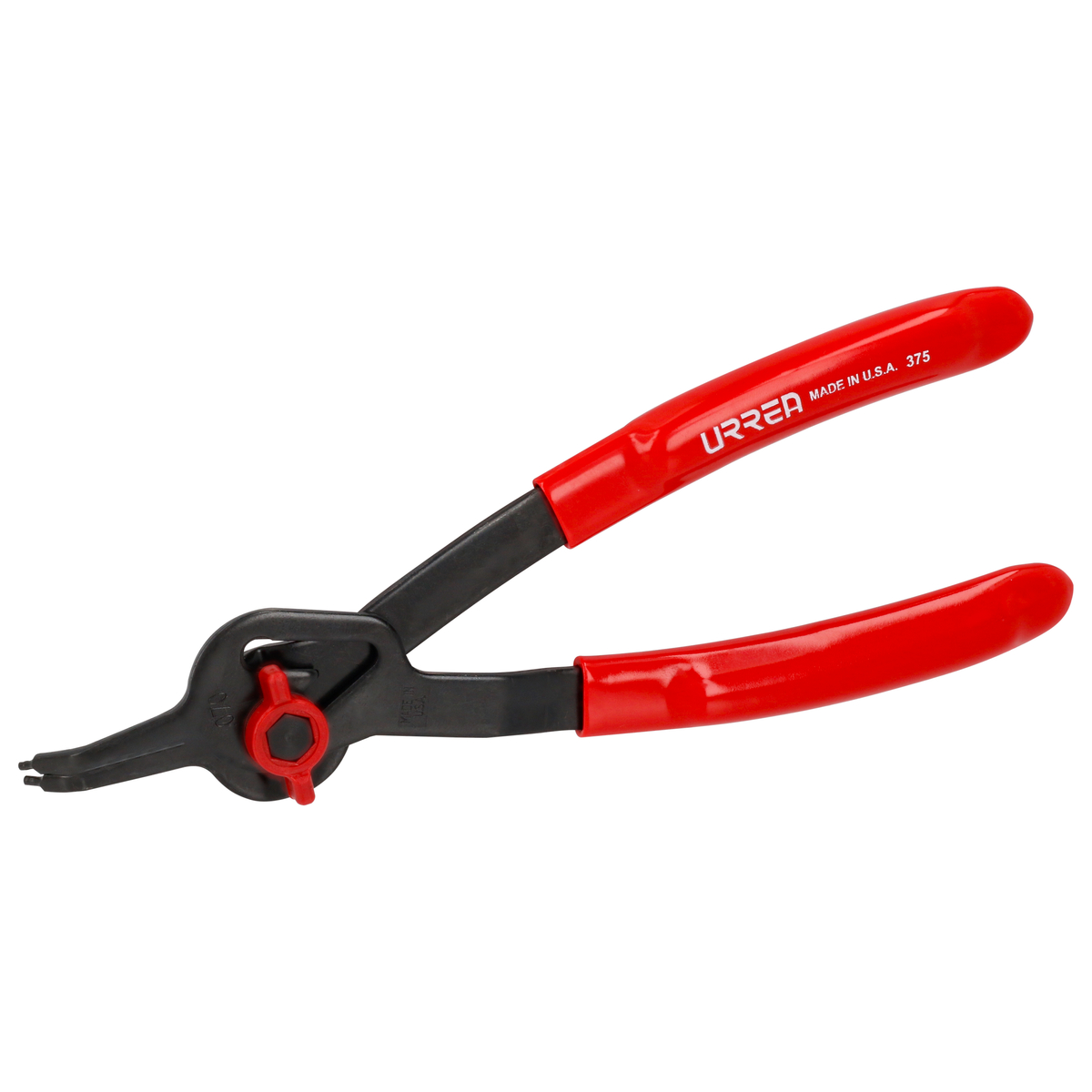 Pinza anillos de retención desmontable .070 áng 45° Urrea