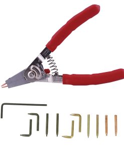 Pinza para anillos de retención 10 puntas grandes Urrea