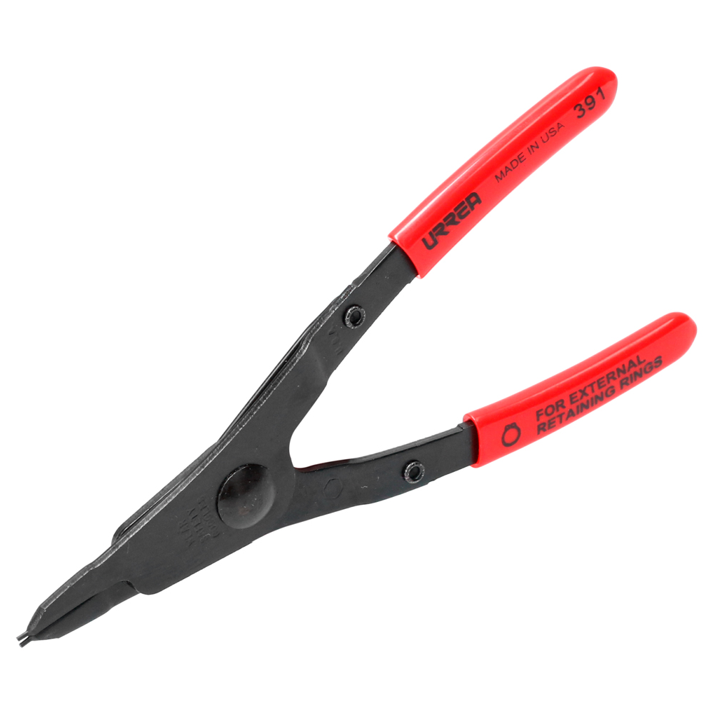 Pinza anillos de retención fijas exteriores áng 0° Urrea