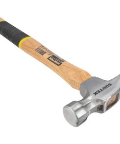 Martillo de uña curva pulido c on mango de madera 10-15/64 in, 8 oz