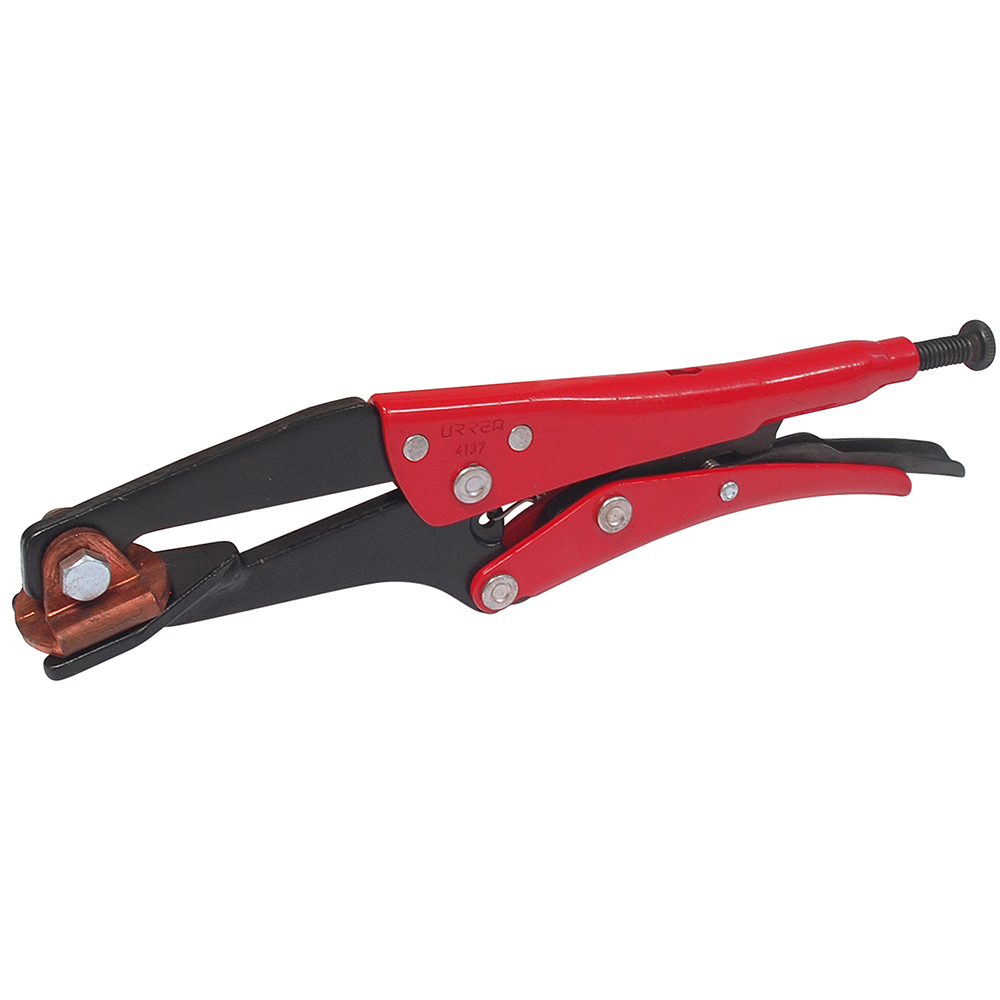 Pinza de presión tapapuntos de soldadura 9-1/2 in Pesado Urrea