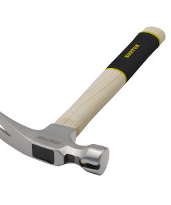 Martillo de uña recta pulido c on mango de madera de 11-7/32 in , 16 oz