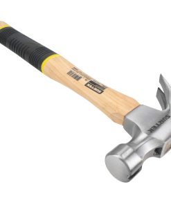 Martillo de uña recta pulido c on mango de madera 11-17/64 in, 20 oz