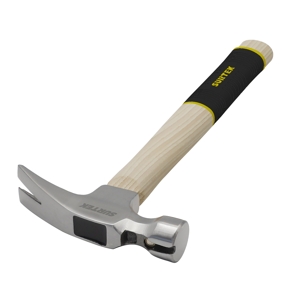 Martillo de uña recta pulido c on mango de madera de 11-17/64 in, 20 oz