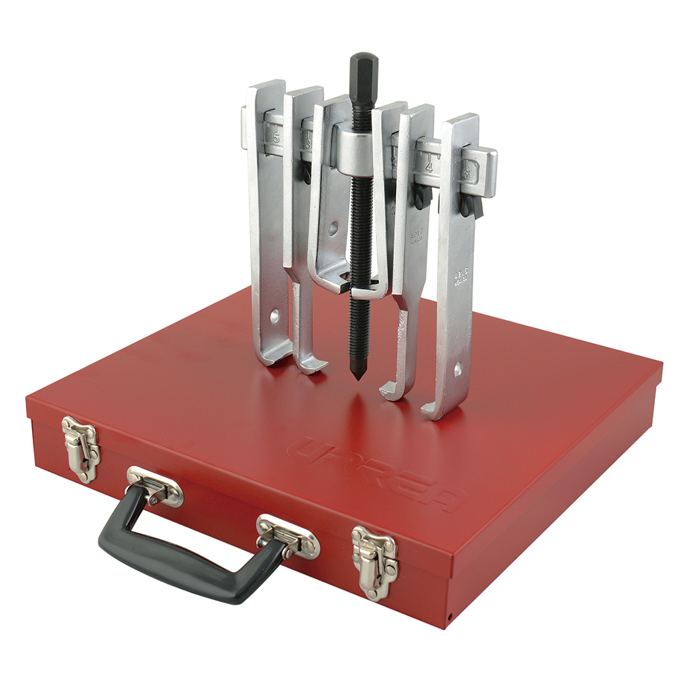 Juego extractor quijada recta 6ton 12 pz caja metálica Urrea