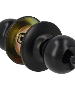 Pomo cilíndrico bola función b año, acero negro, llave estánd ar
