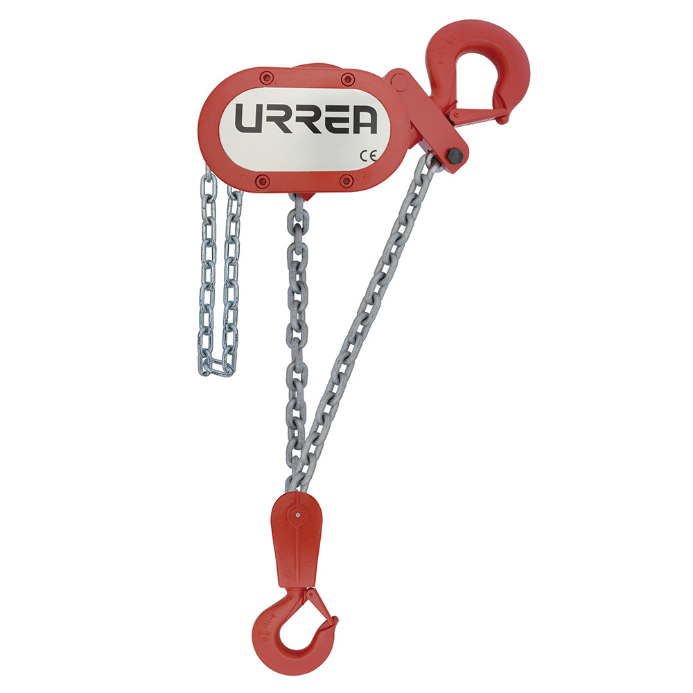 Polipasto manual 2 ramales 3ton, cadena 3 mt Urrea