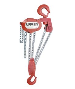 Polipasto manual 3 ramales 10ton, cadena 3 mt Urrea