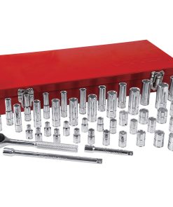 Juego de 44 dados y accesorios combinados 1/4 in Urrea