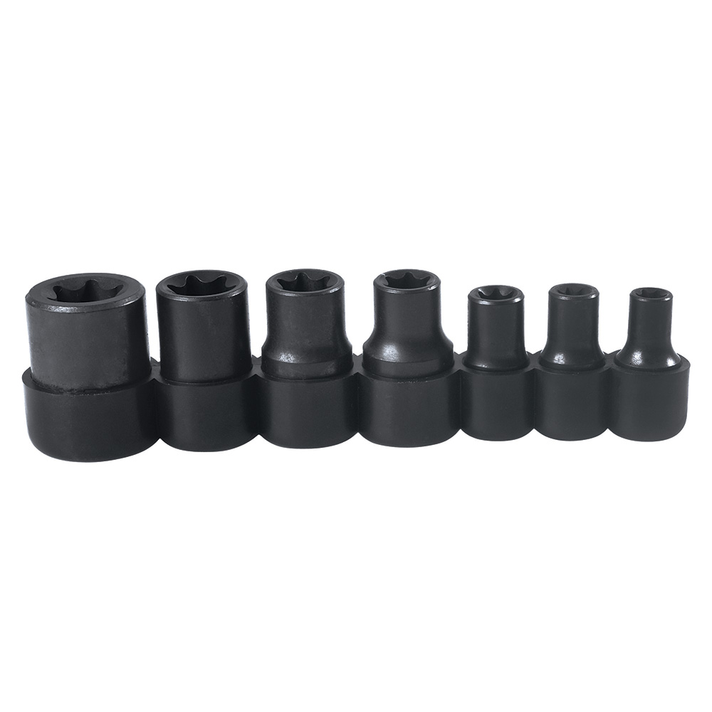 Juego de 7 dados Torx® hembra Urrea
