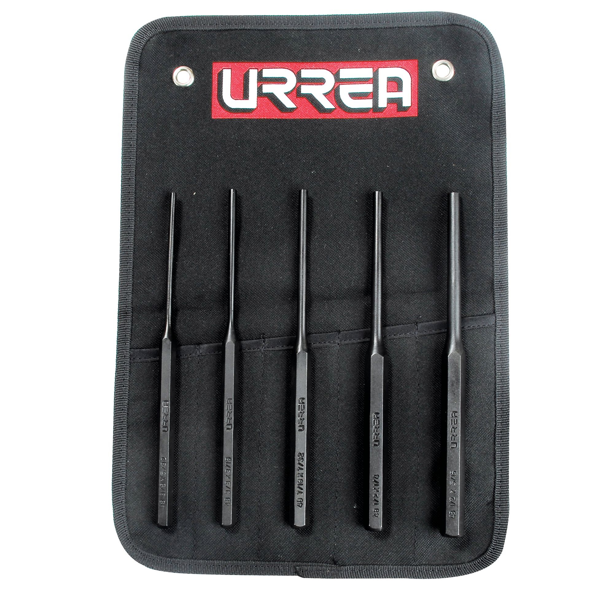 Juego de 6 punzones largos Urrea