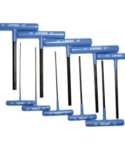 Juego 10 llaves hexagonales T ergonómicas métricas 6 in Urrea