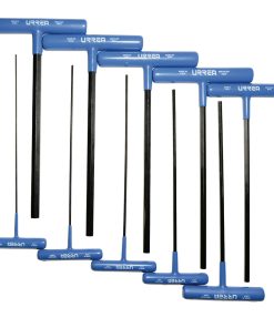 Juego 10 llaves hexagonales T ergonómicas métricas 9 in Urrea