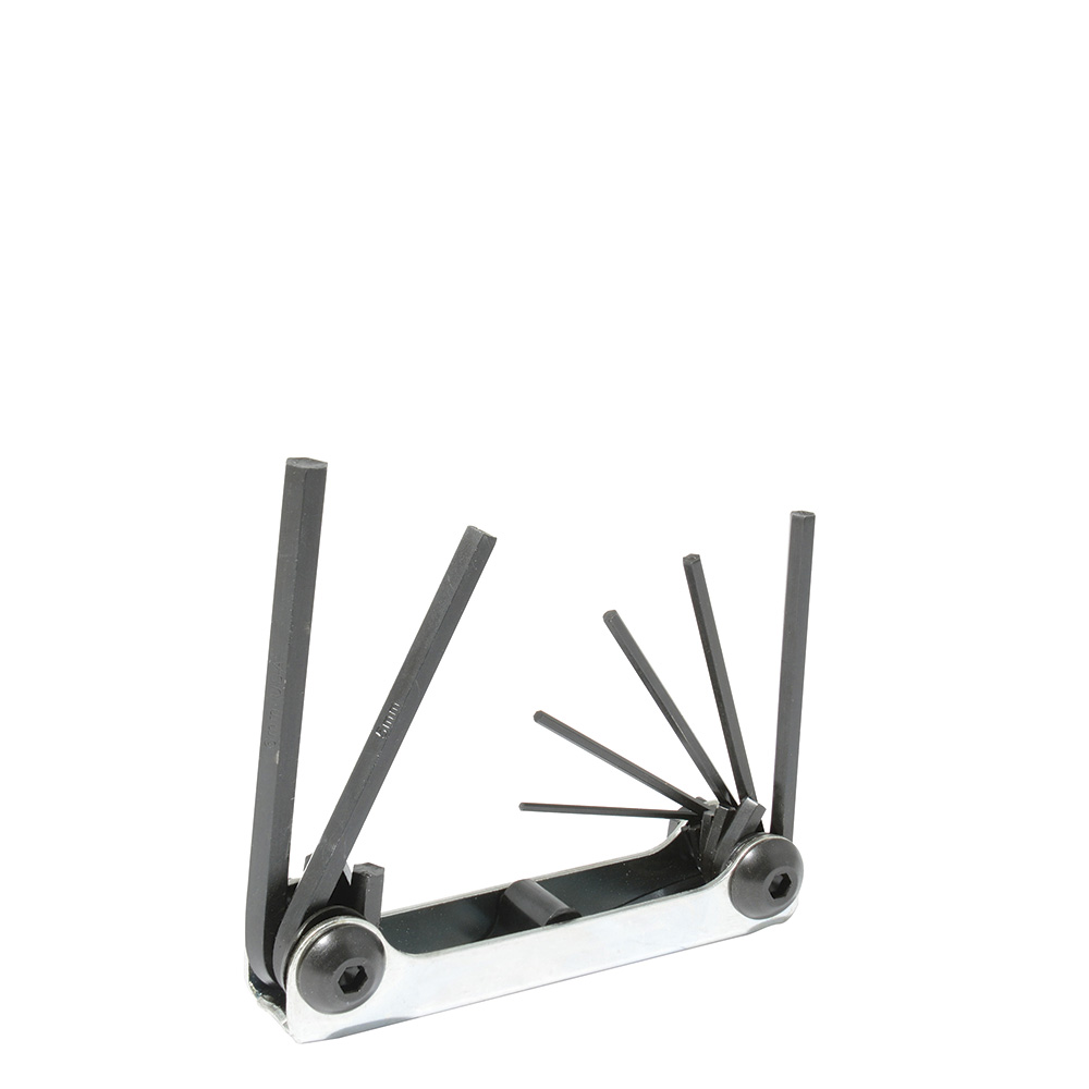 Juego de 7 llaves hexagonales tipo navaja 1.5-6 mm Urrea