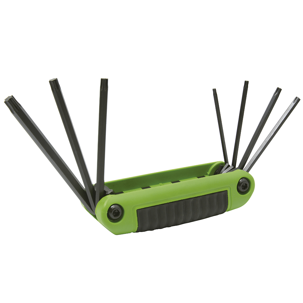 Juego de 7 llaves Torx® tipo navaja T9-T40 Urrea