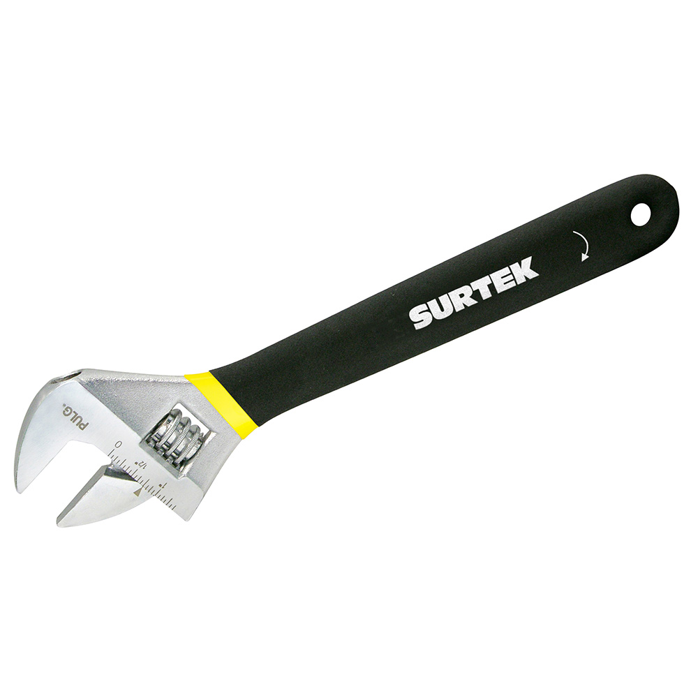 Llave ajustable 6 in plastisol Surtek