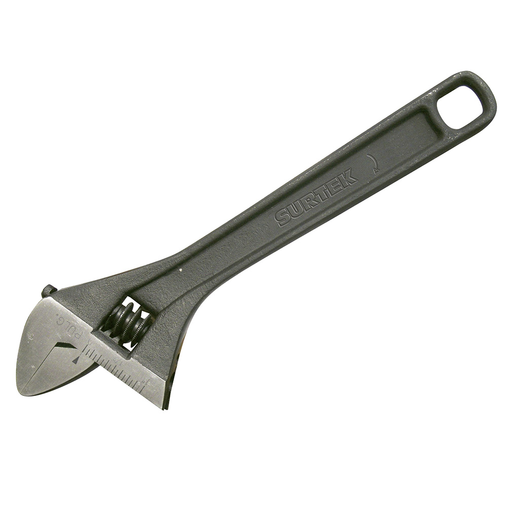 Llave ajustable 8 in pavonada Surtek