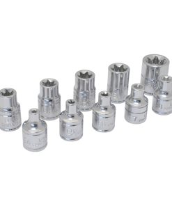 Juego de dados y punta Torx® 10 piezas Urrea