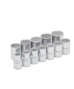 Juego de 12 dados métricos 3/8 in Urrea