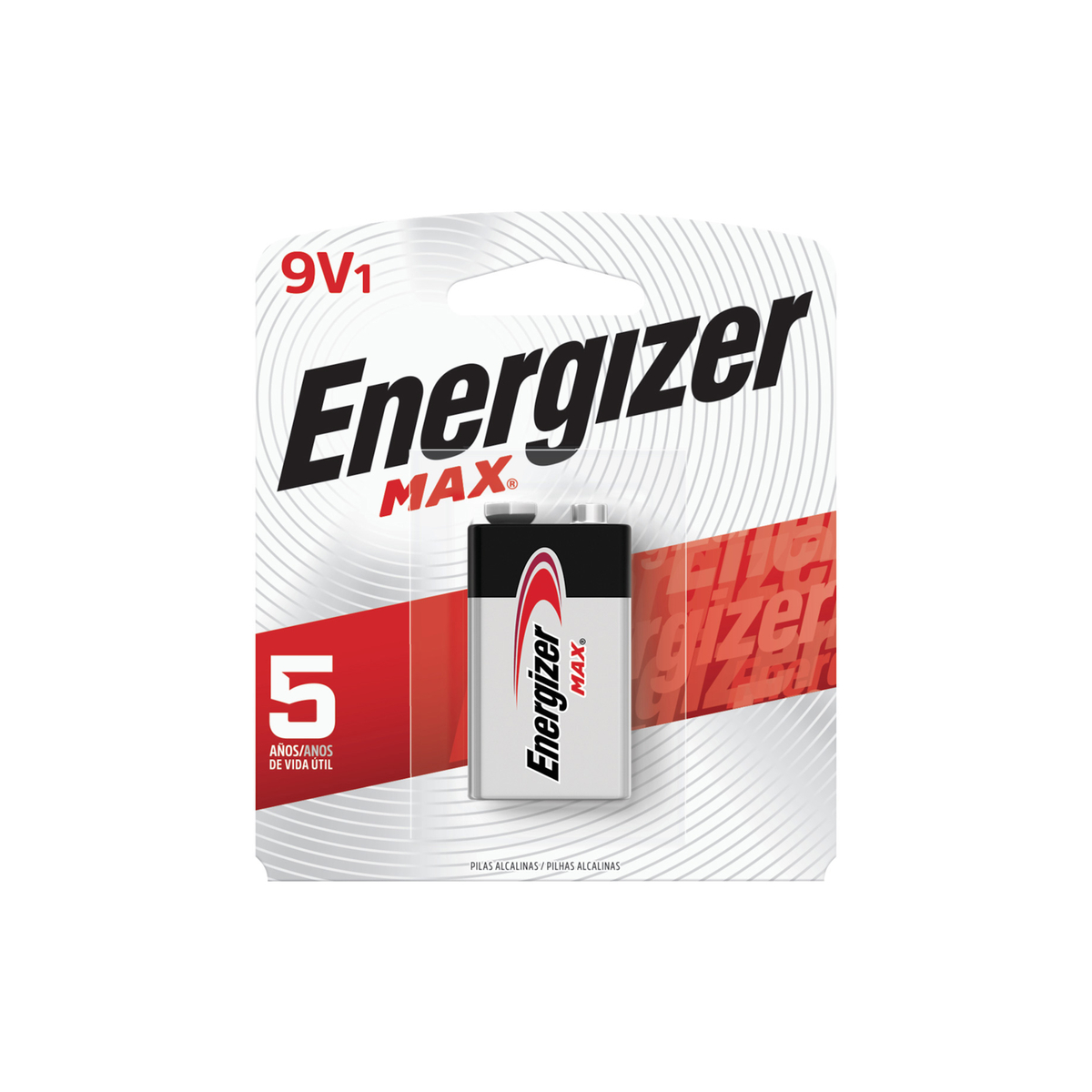 Pila alcalina marca Energizer® 9V Surtek