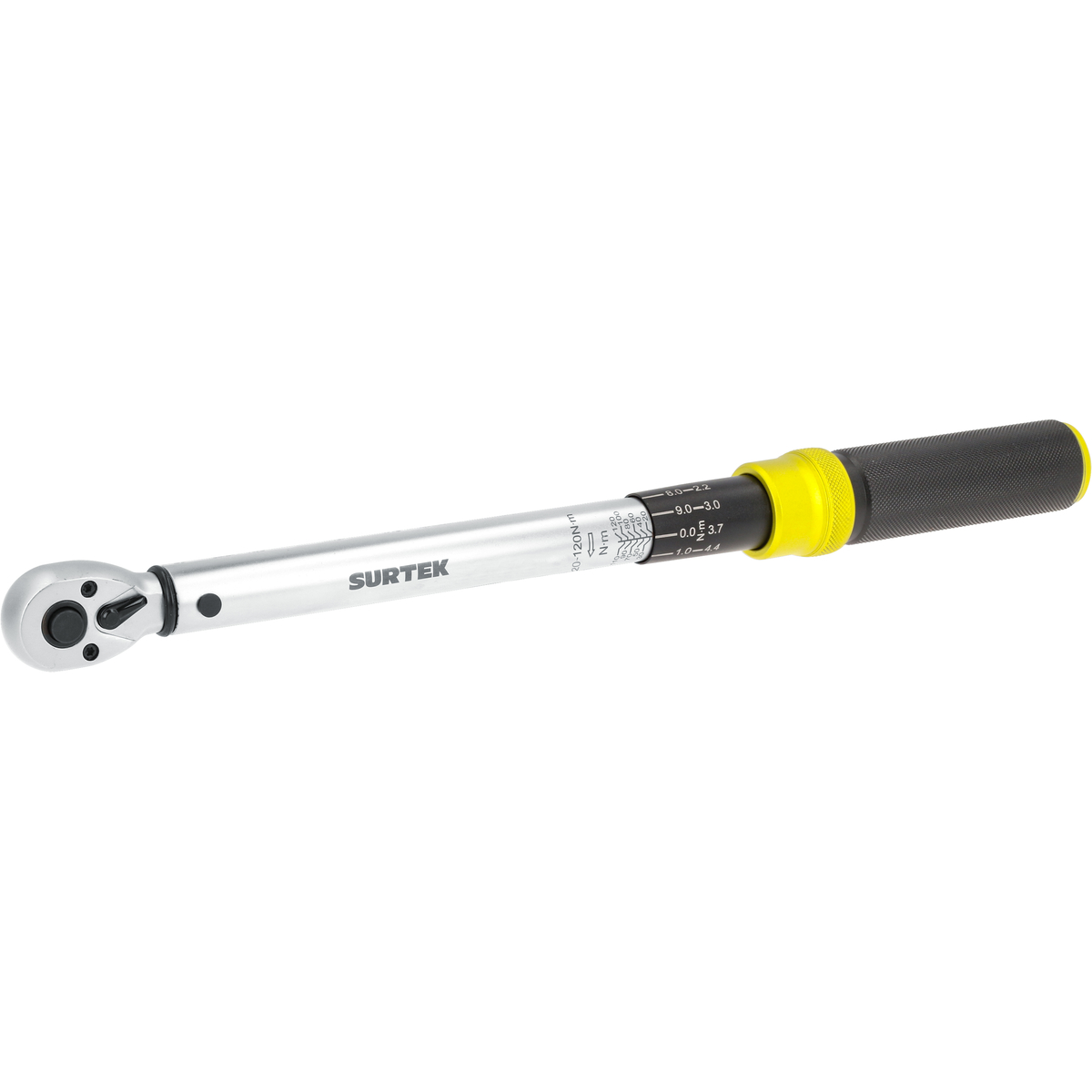 Torquímetro de trueno una esca la dual cuadro de 3/8 in, 15-88. 5 ft-lb (20-120 Nm)