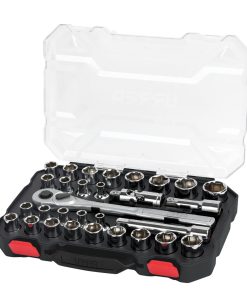 Juego dados y accesorios combinados 30pz 1/2 Caja display Urrea