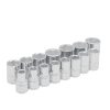 Juego de 15 dados largos métricos 1/2 in 6 puntas Urrea