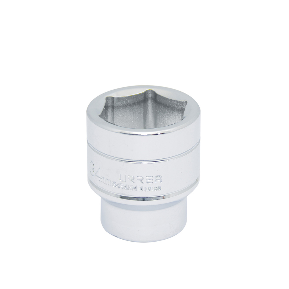 Dado 1/2 in 6 puntas 34 mm Urrea