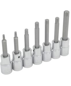 Juego de 7 dados punta Torx® 1/2 in Urrea