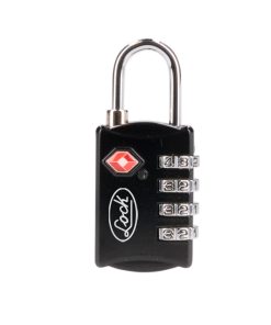 Candado maletero negro TSA Lock.