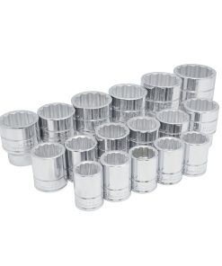 Juego de 17 dados métricos 3/4 in Urrea