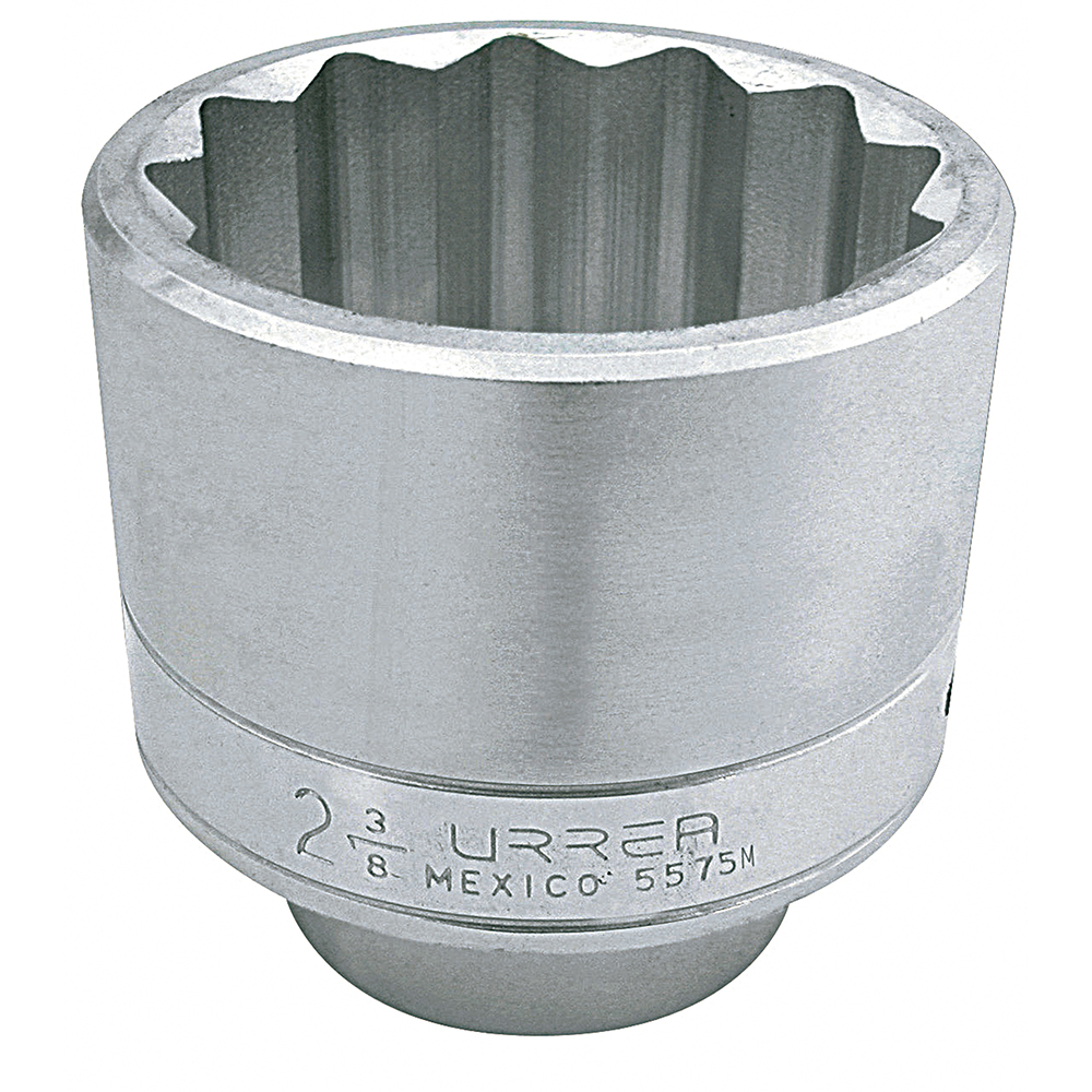 Dado 1 in 12 puntas 75 mm Urrea