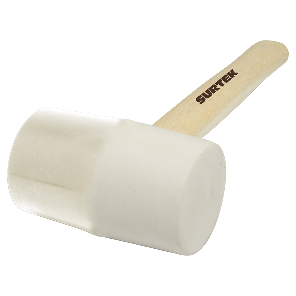 Mazo de hule blanco 8oz Surtek