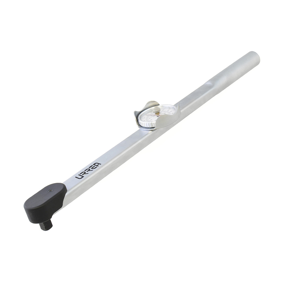 Torquímetro de carátula aluminio 1/2 in0-250 ft-lb Urrea