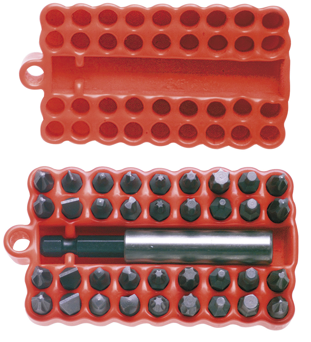 Juego de 37 puntas intercambiables 1/4 incombinado Urrea