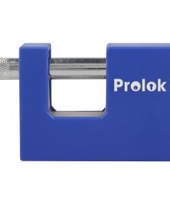 Candado de acero con cubierta plástica de PVC 80 mm, llave e stándar