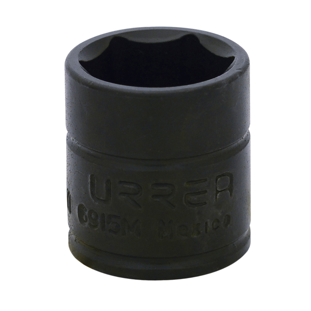 Dado de impacto 1/4 in 6 puntas 15 mm Urrea