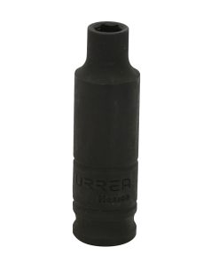 Dado de impacto 3/8 in largo 6 puntas 8 mm Urrea