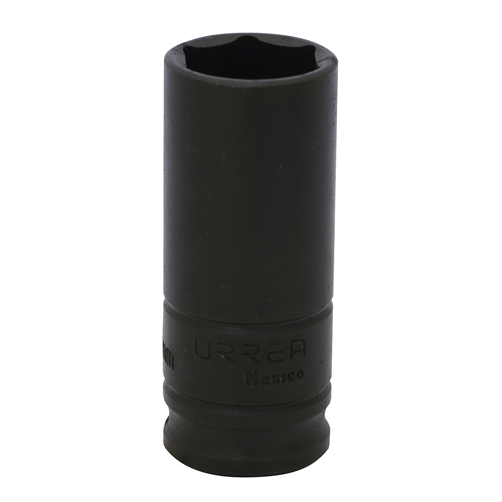 Dado de impacto 3/8 in largo 6 puntas 24 mm Urrea