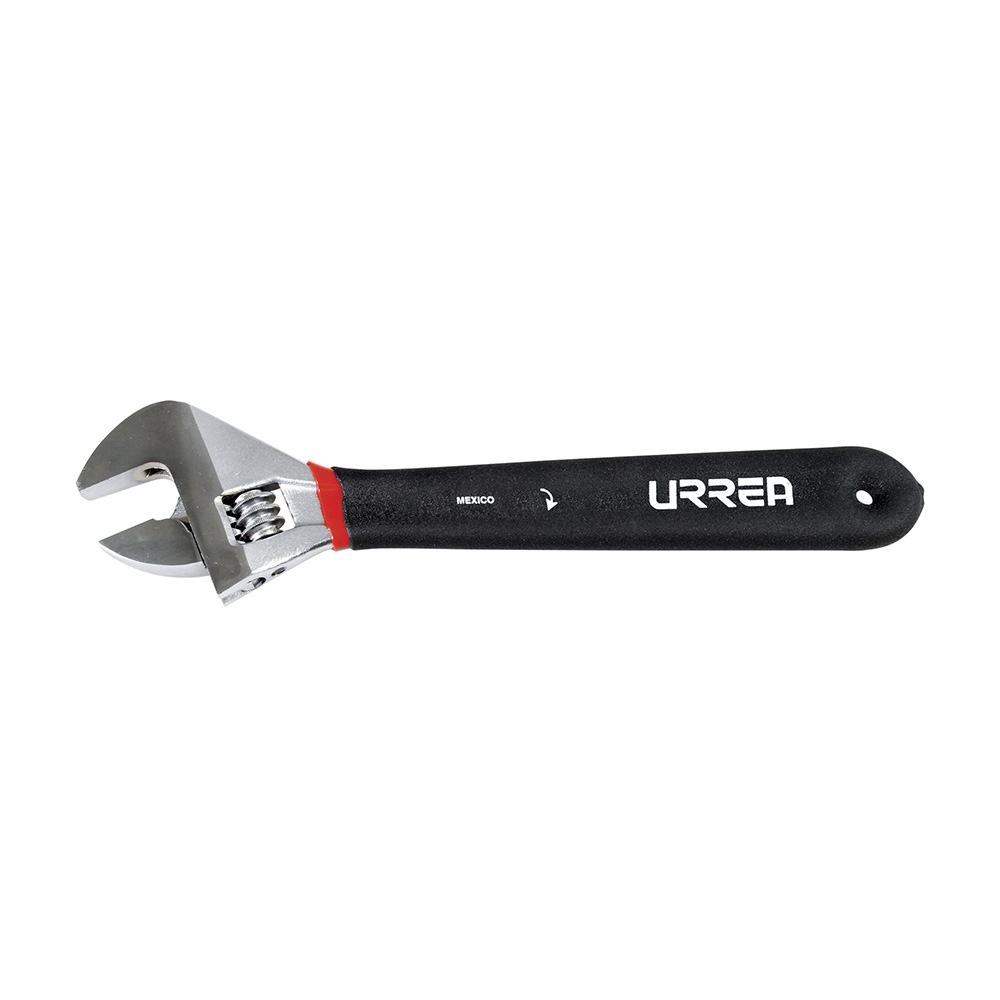 Llave ajustable 6 in rubber grip Urrea