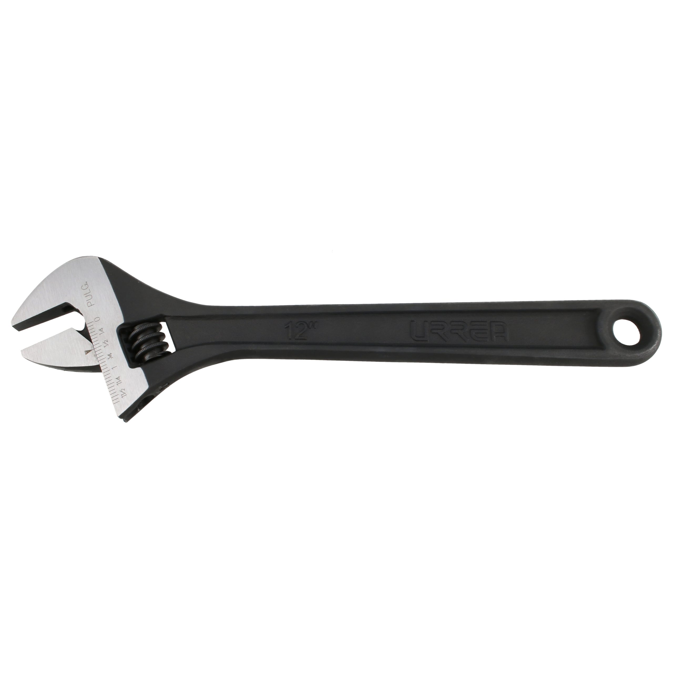 Llave ajustable fosfatizada 12 in