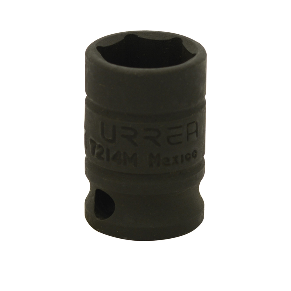 Dado de impacto 3/8 in 6 puntas 14 mm Urrea