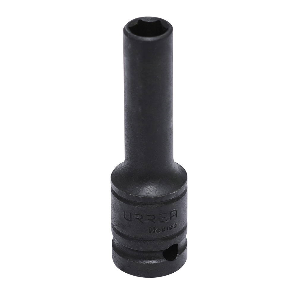 Dado de impacto 1/2 in pared delgada 6 puntas 13 mm Urrea