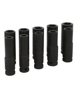 Juego de 10 dados de impacto largos métricos 1/2 in Urrea
