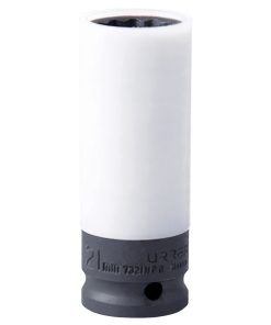 Dado impacto largo 12ptas 1/2 in protección Nylamid 21mm Urrea