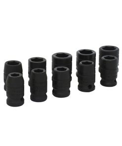 Juego de 10 dados de impacto métricos 1/2 in Urrea