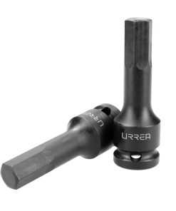 Dado de impacto 1/2 in punta hexagonal  6 mm Urrea