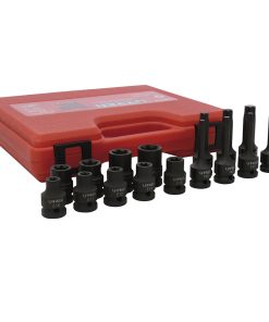 Juego de 16 dado de impacto Torx® y hembra 1/2 in Urrea