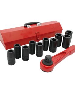 Jgo 12 dados impacto largos pulgadas y accesorios 3/4 in Urrea